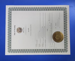 Wyoming apostille