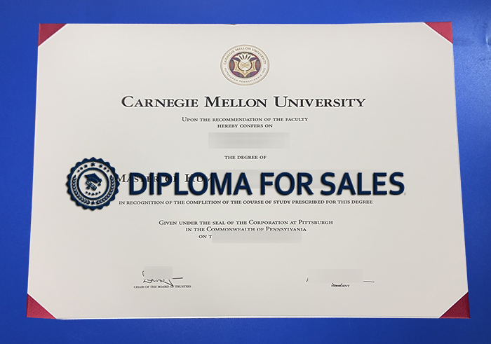 Carnegie Mellon University Diploma