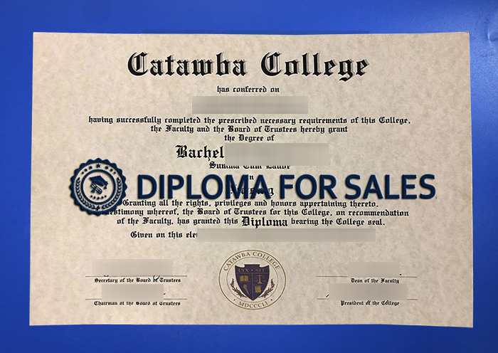 fake Catawba College Diploma fake Catawba College Diploma