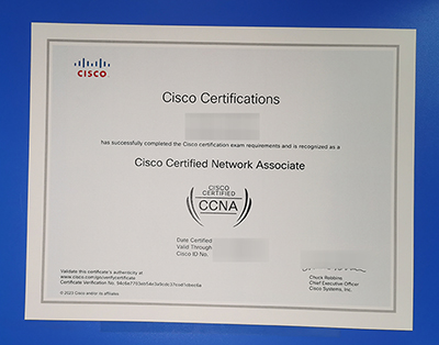 Fake CISCO certifications