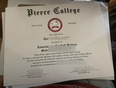 Pierce College Diploma