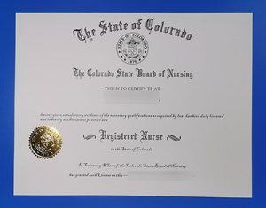Fake Registered Nurse Certificate