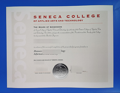 Fake Seneca College Diploma