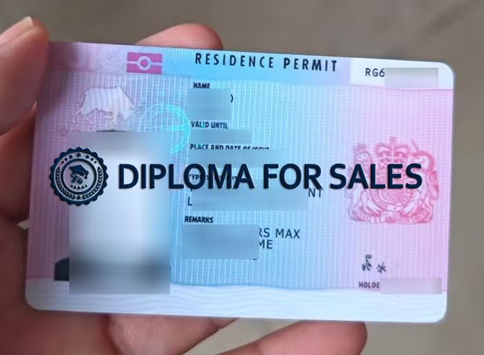 Fake UK Residence Permit