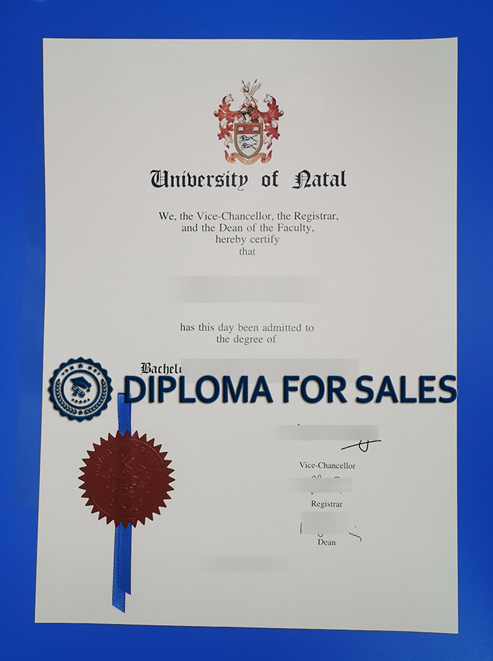 Fake University of Natal Degree