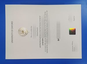 Fake University of Oxford Degree