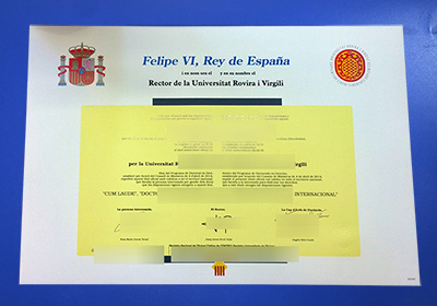 University of Rovira i Virgili Diploma