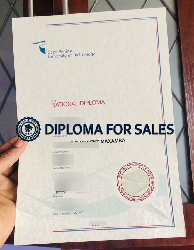 Fake CPUT Diploma