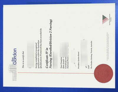 Fake Gordon Institute of TAFE Diploma