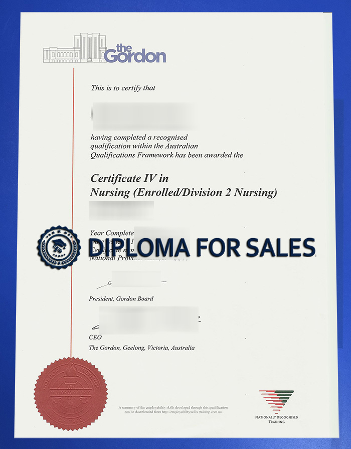 Fake Gordon Institute of TAFE Diploma Fake Gordon Institute of TAFE Diploma