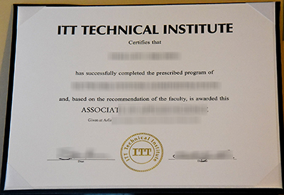 Fake ITT Tech Diploma