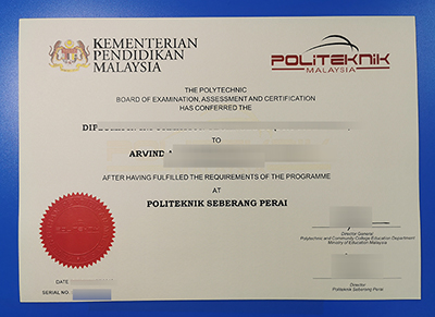 Fake Politeknik Seberang Perai Diploma