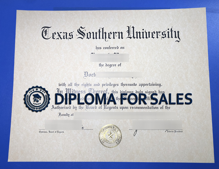 Fake TSU Diploma