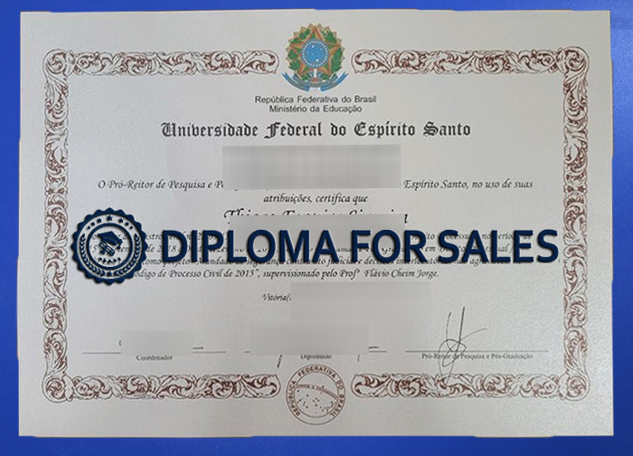 Fake UFES Diploma