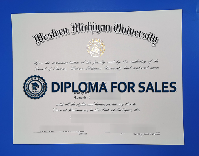 fake WMU Diploma
