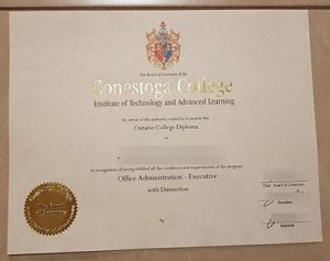 Fake Conestoga College Diploma