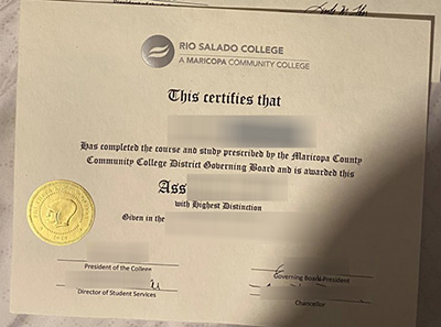 Rio Salado College Diploma