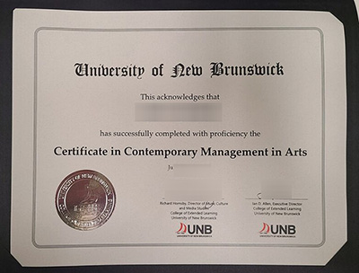 Fake UNB Diploma