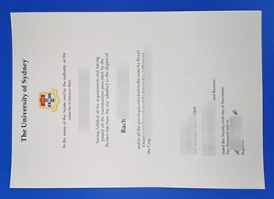 Fake University of Sydney Degree