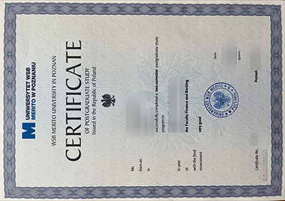 Fake Uniwersytety WSB Merito Diploma