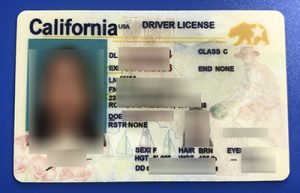 Fake California ID