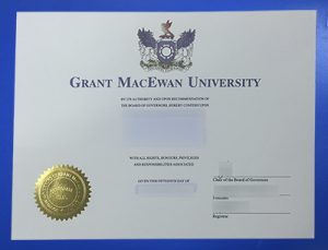 Fake MacEwan University Diploma