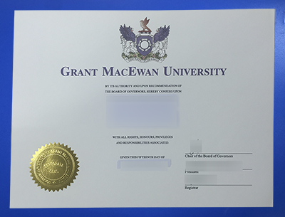 Fake MacEwan University Diploma