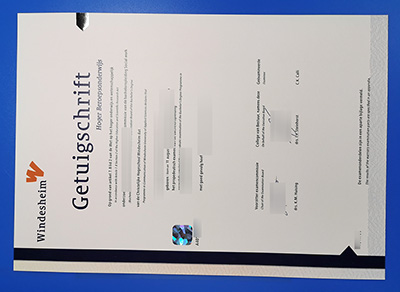 Fake Hogeschool Windesheim Getuigschrift
