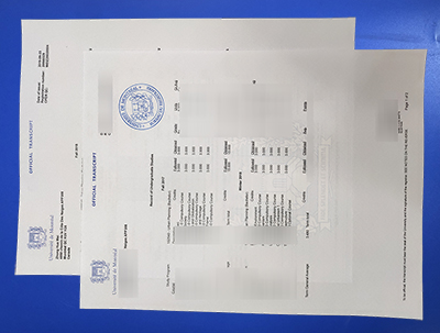 Fake UdeM Transcript