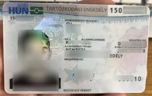 Fake HUN Tartózkodási Engedély