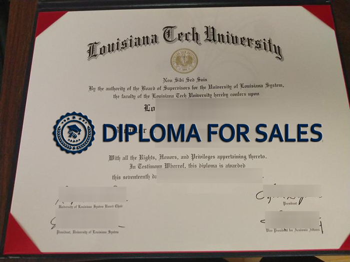 Louisiana Tech University Diploma Louisiana Tech University Diploma