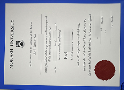 Monash University degree