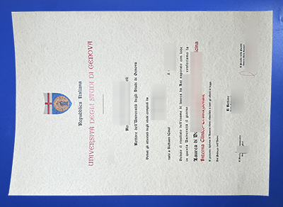 Fake UniGe Diploma