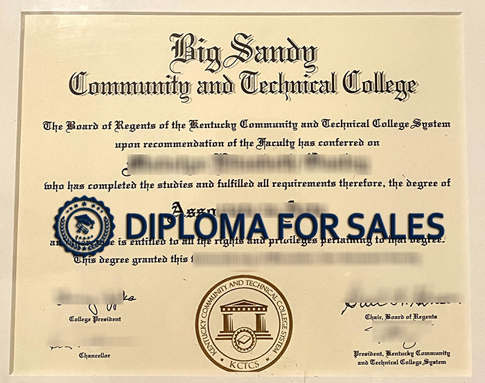 BSCTC Diploma, Big Sandy Community and Technical College Diploma BSCTC Diploma, Big Sandy Community and Technical College Diploma