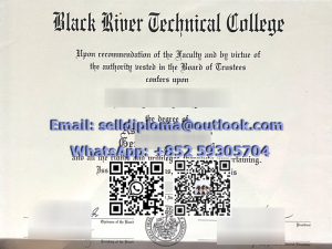 Black River Technical College Diploma