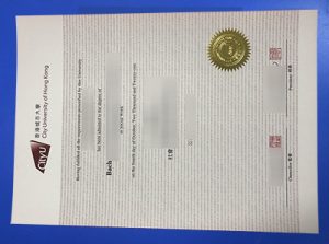 Fake CityU Diploma