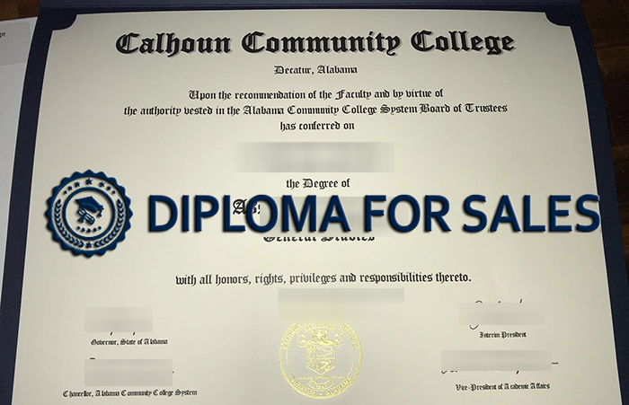 Calhoun Community College Diploma