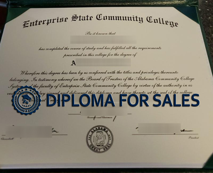 Enterprise State Community College Diploma