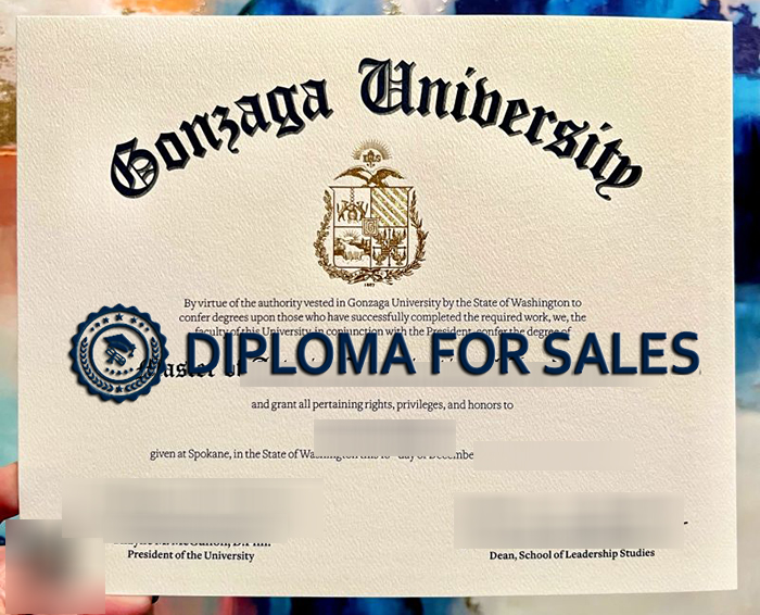 Gonzaga University Diploma Gonzaga University Diploma