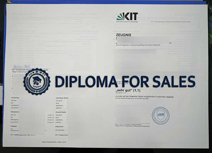 KIT Transcript, Karlsruher Institut für Technologie Zeugnis KIT Transcript, Karlsruher Institut für Technologie Zeugnis