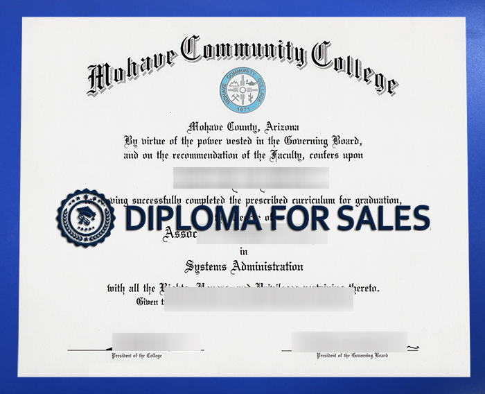 MCC Diploma, Mohave Community College Diploma