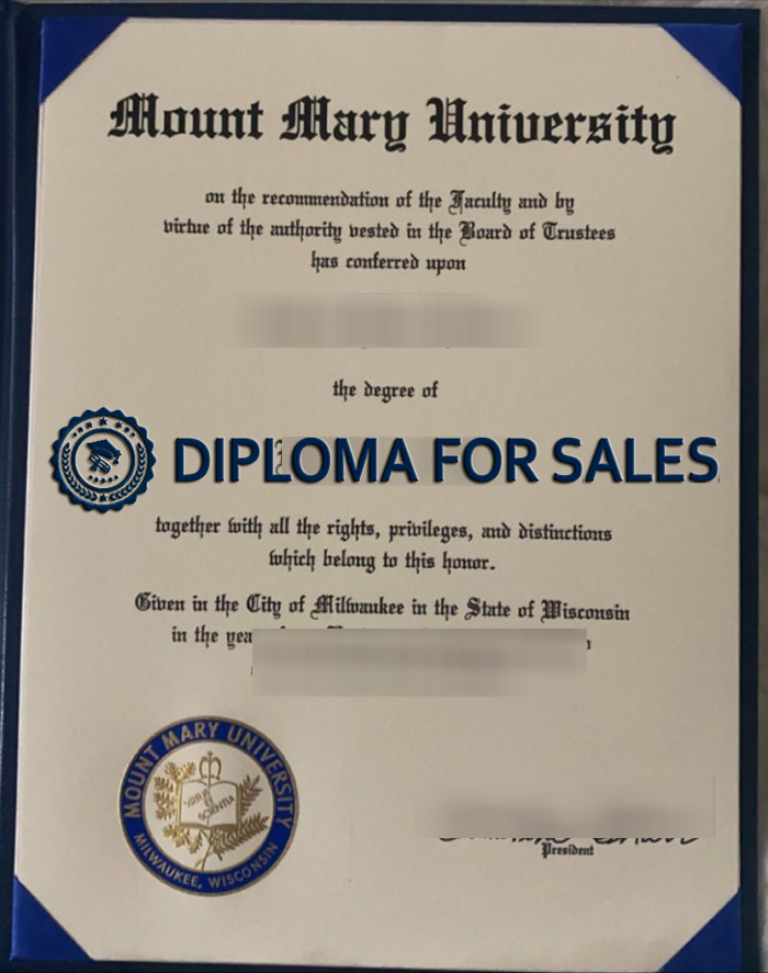 Mount Mary University Diploma