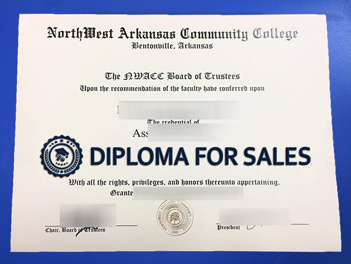 NWACC Diploma, Northwest Arkansas Community College Diploma