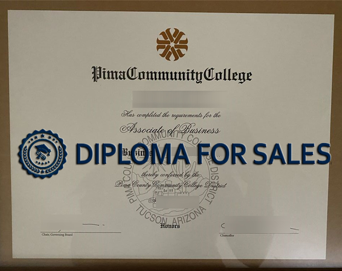 PCC Diploma, Pima Community College Diploma
