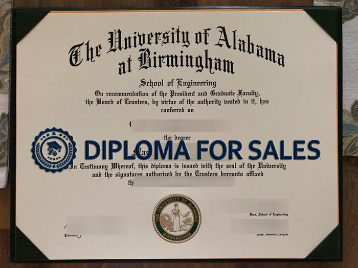 Fake UAB Diploma