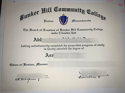 Fake BHCC Diploma