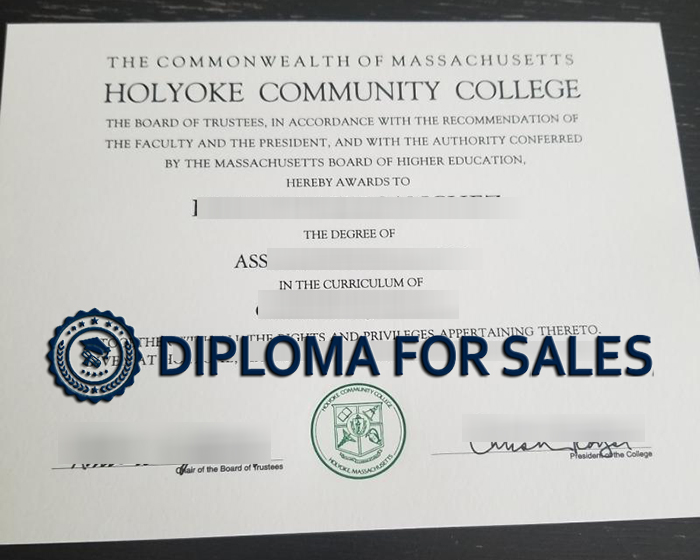 Holyoke Community College Diploma, HCC Diploma