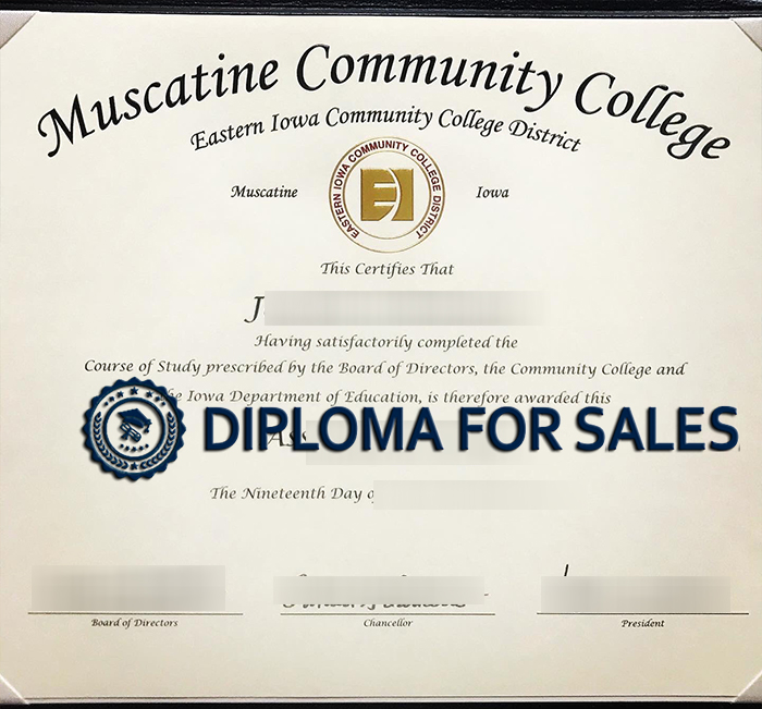 Muscatine Community College Diploma