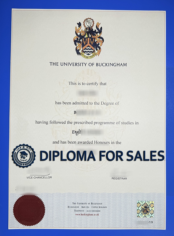 University of Buckingham Degree