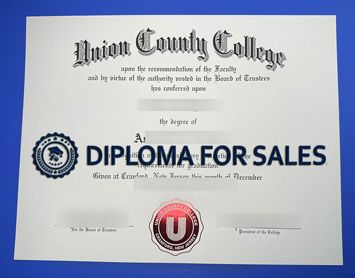 Union County College Diploma Union County College Diploma